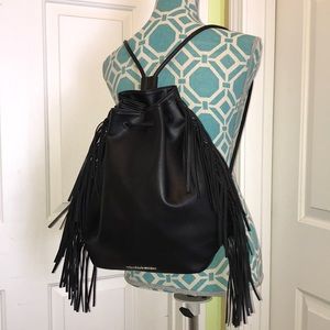 Victoria’s Secret Fringe, Backpack.